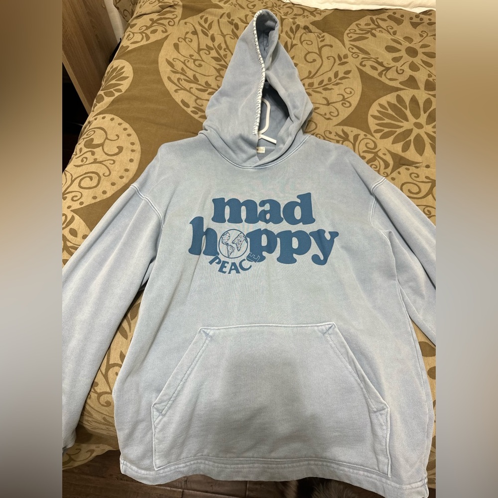 Madhappy blue hoodie size small